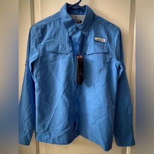 NWT Habit Youth Sandy Shoals UPF40+ shirt